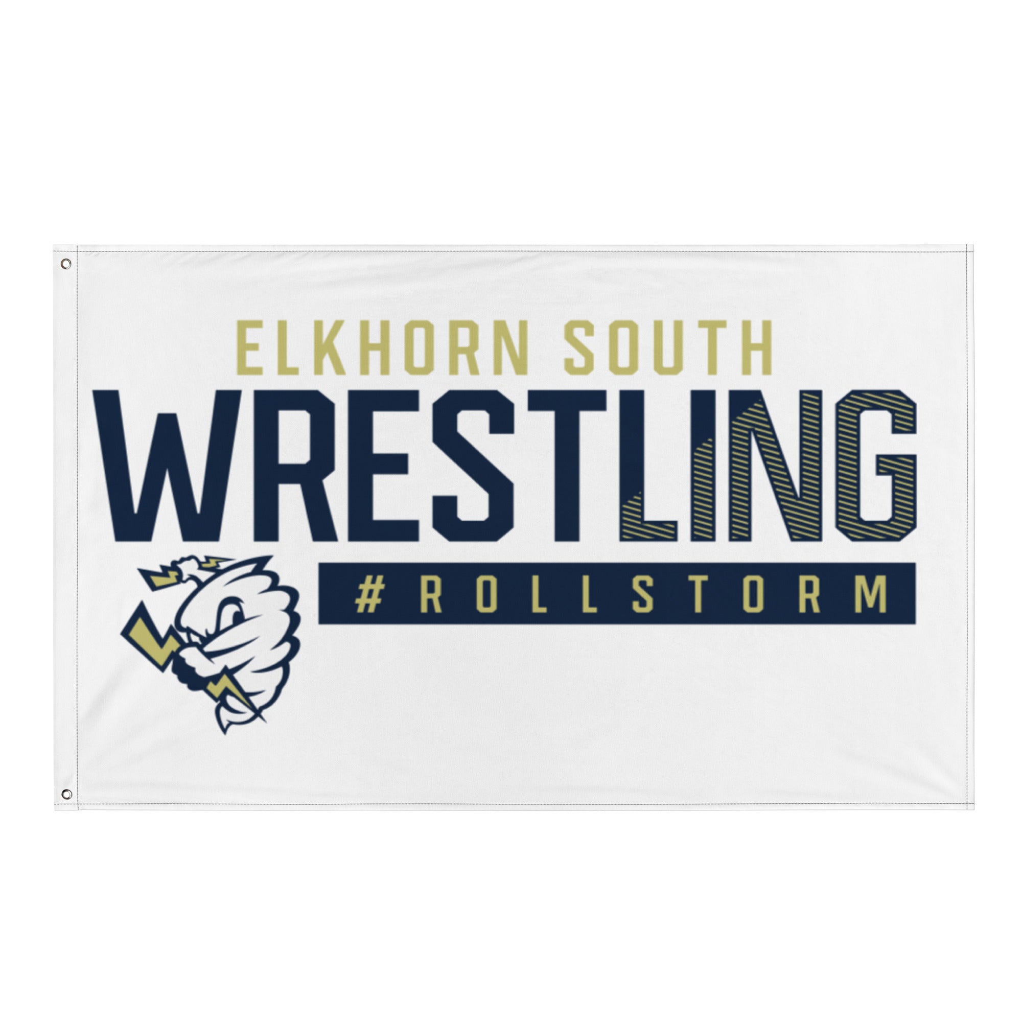 Elkhorn South Wrestling Flag