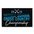 '22 Middle School XC Championship Neon Blue Flag