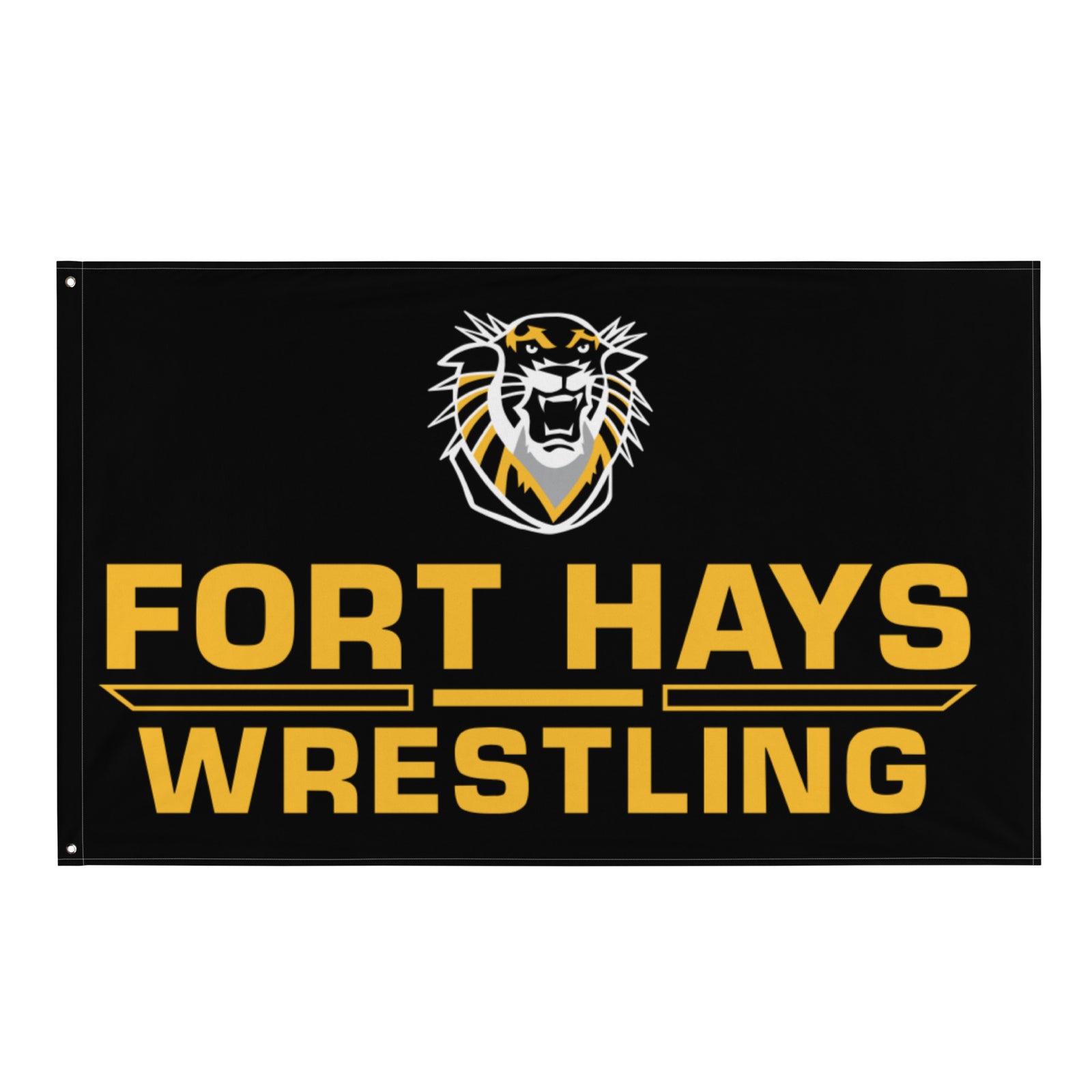 Fort Hays State University Wrestling Black Flag