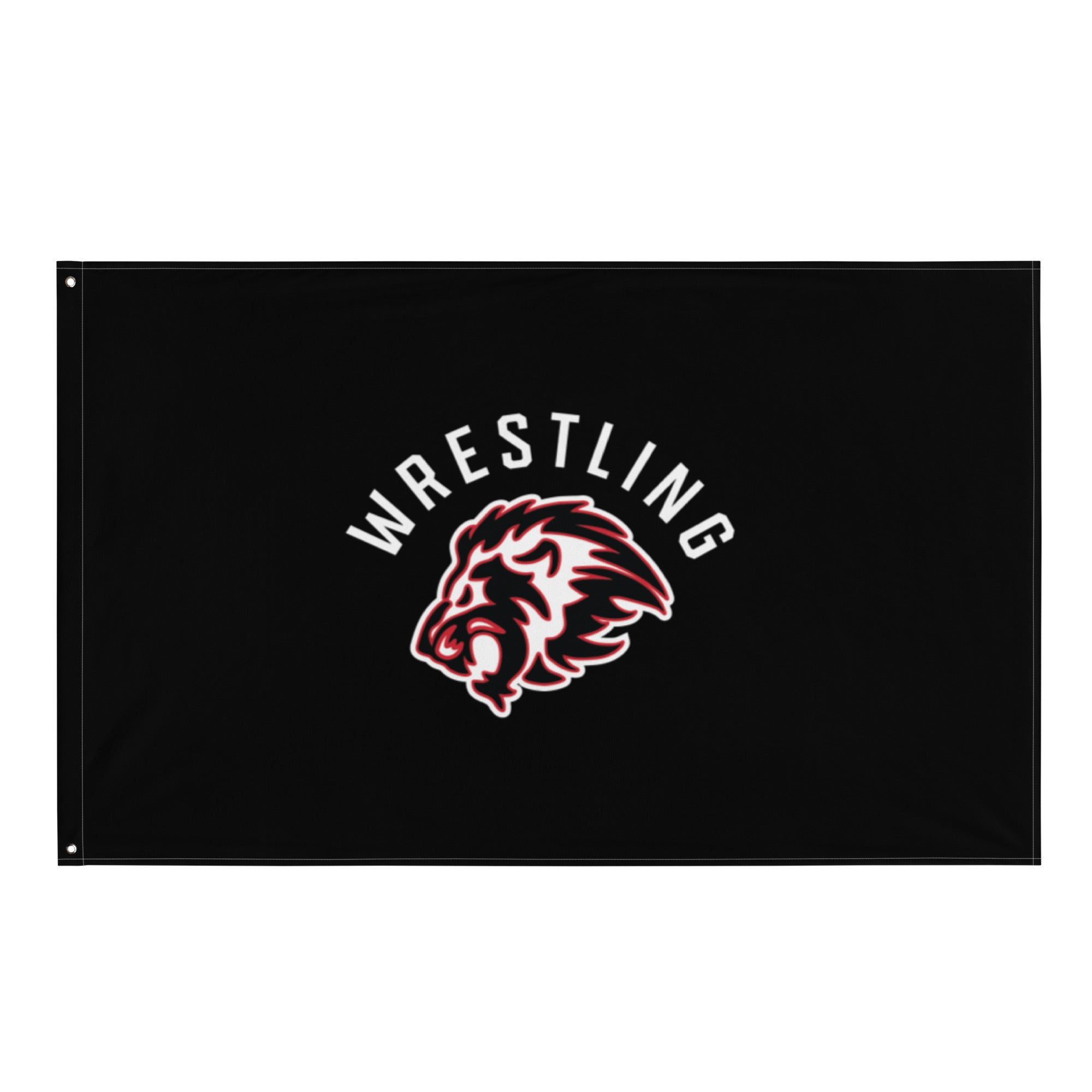 Lion Elite Wrestling All-Over Print Flag