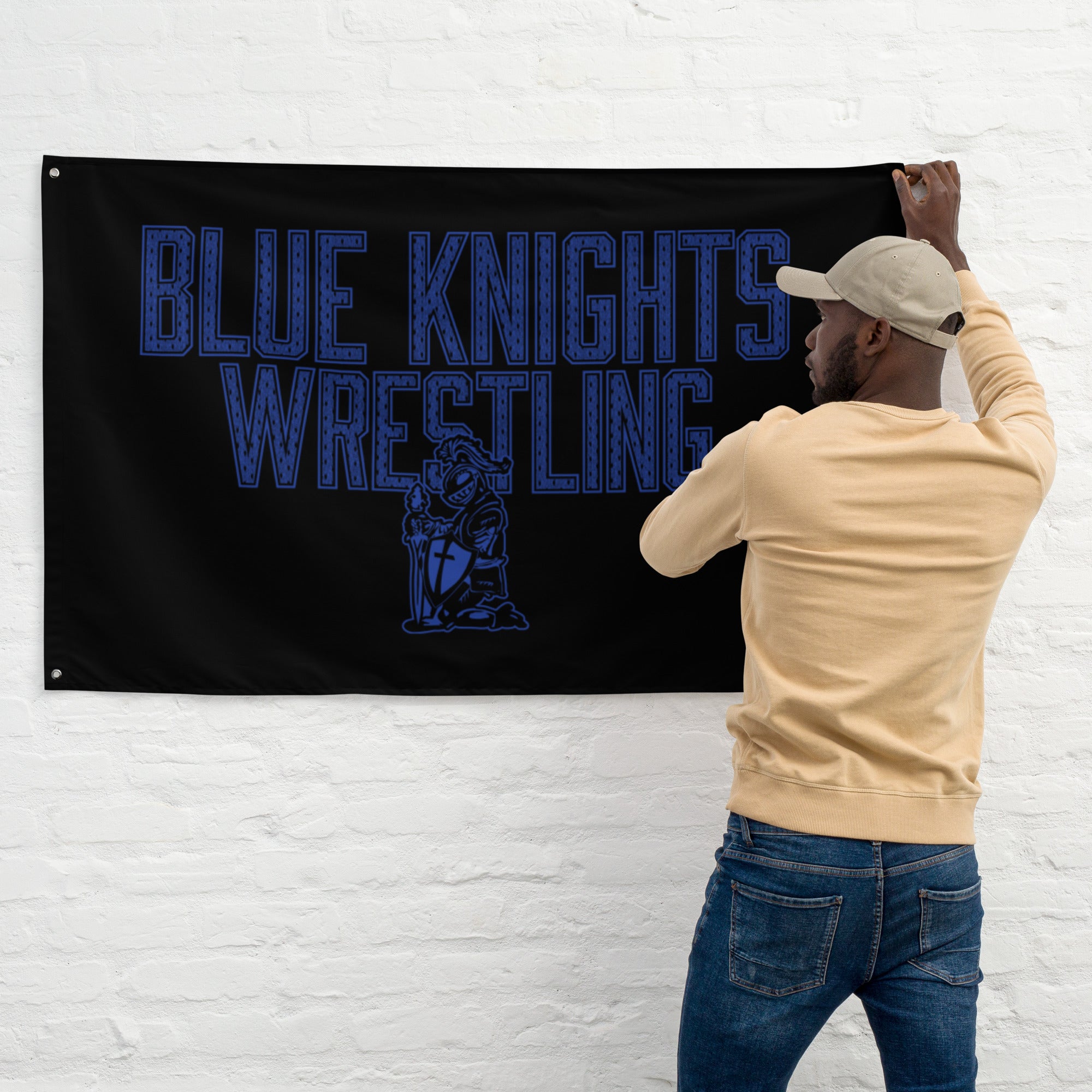Wichita Blue Knights Flag