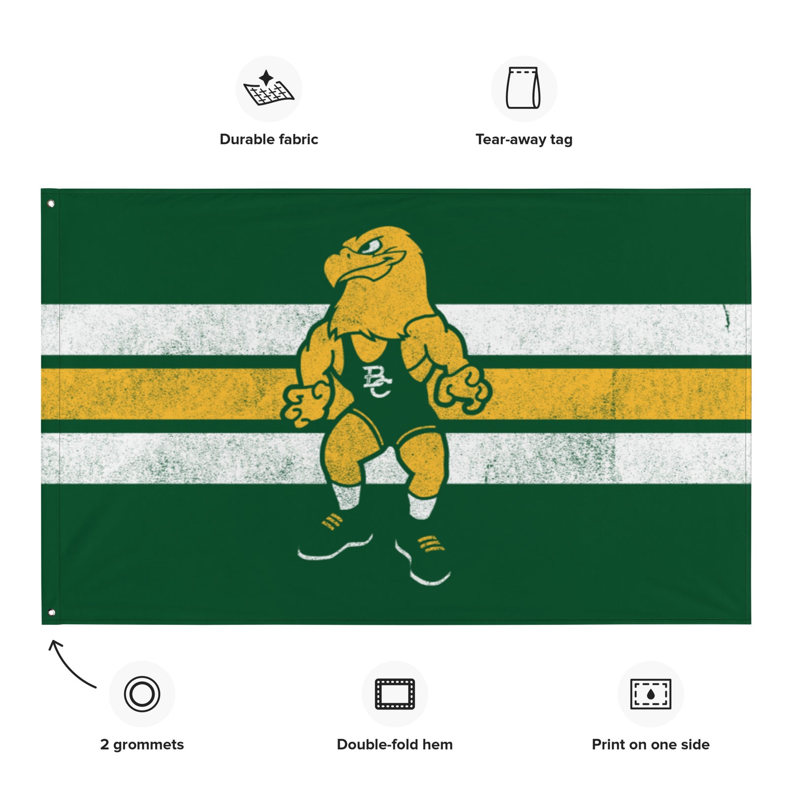 Bishop Carroll Wrestling Flag