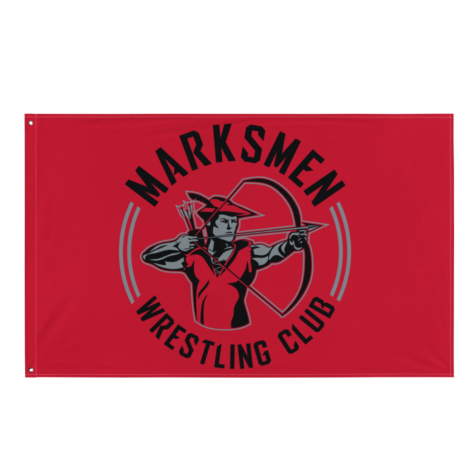 Marksmen Wrestling Club All-Over Print Flag