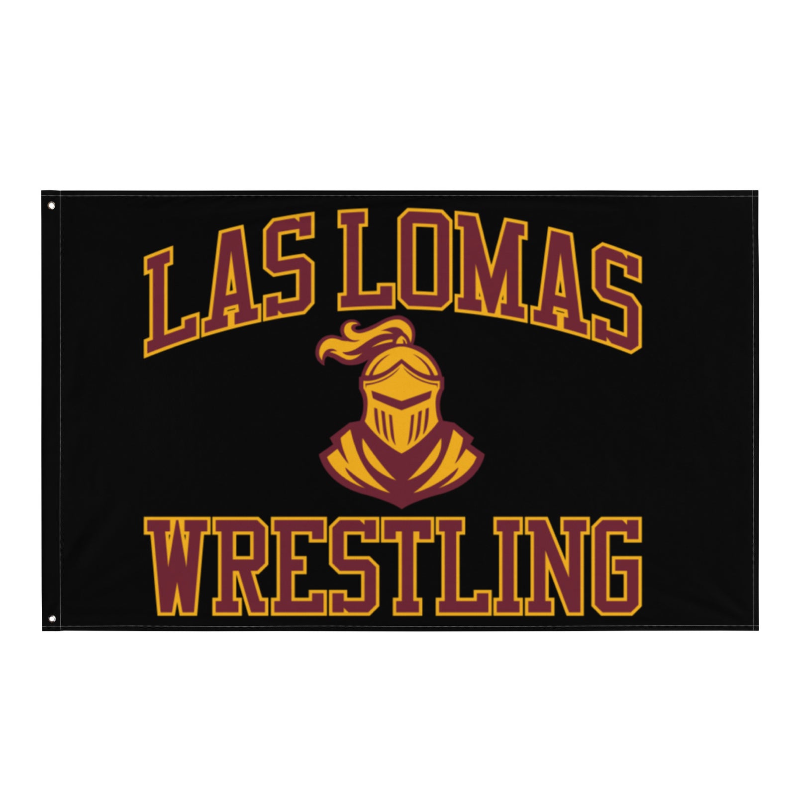 Las Lomas Wrestling All-Over Print Flag