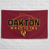 Oakton Wrestling All-Over Print Flag