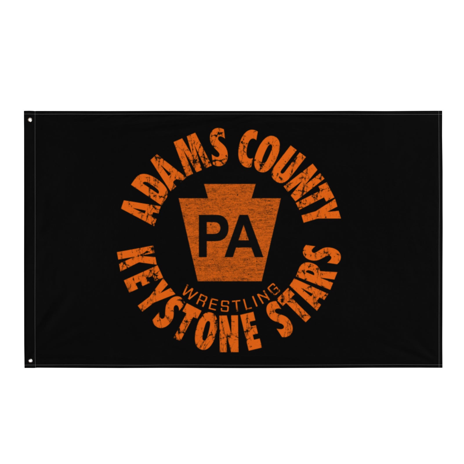 Keystone Stars Wrestling Club All-Over Print Flag