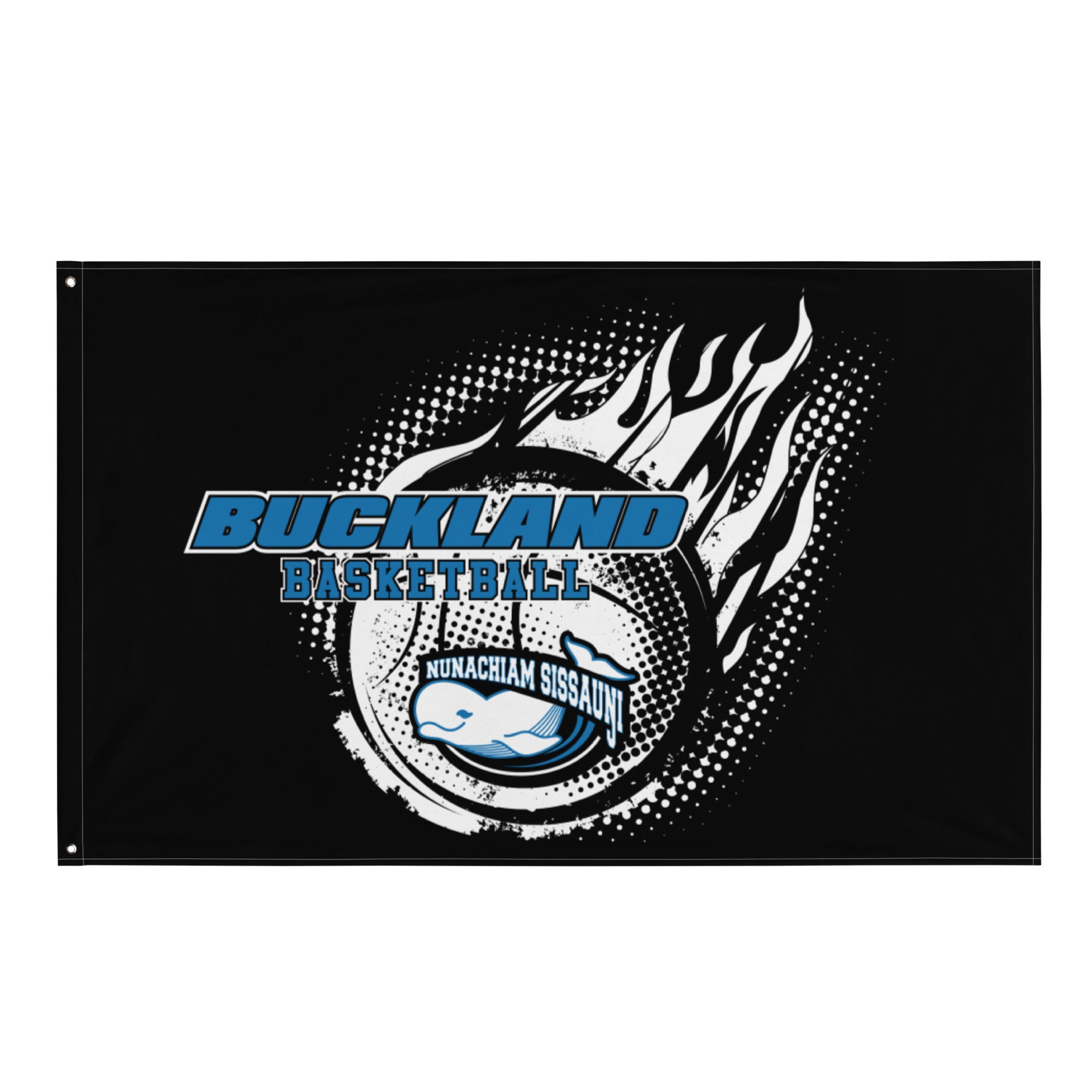 Buckland Basketball All-Over Print Flag