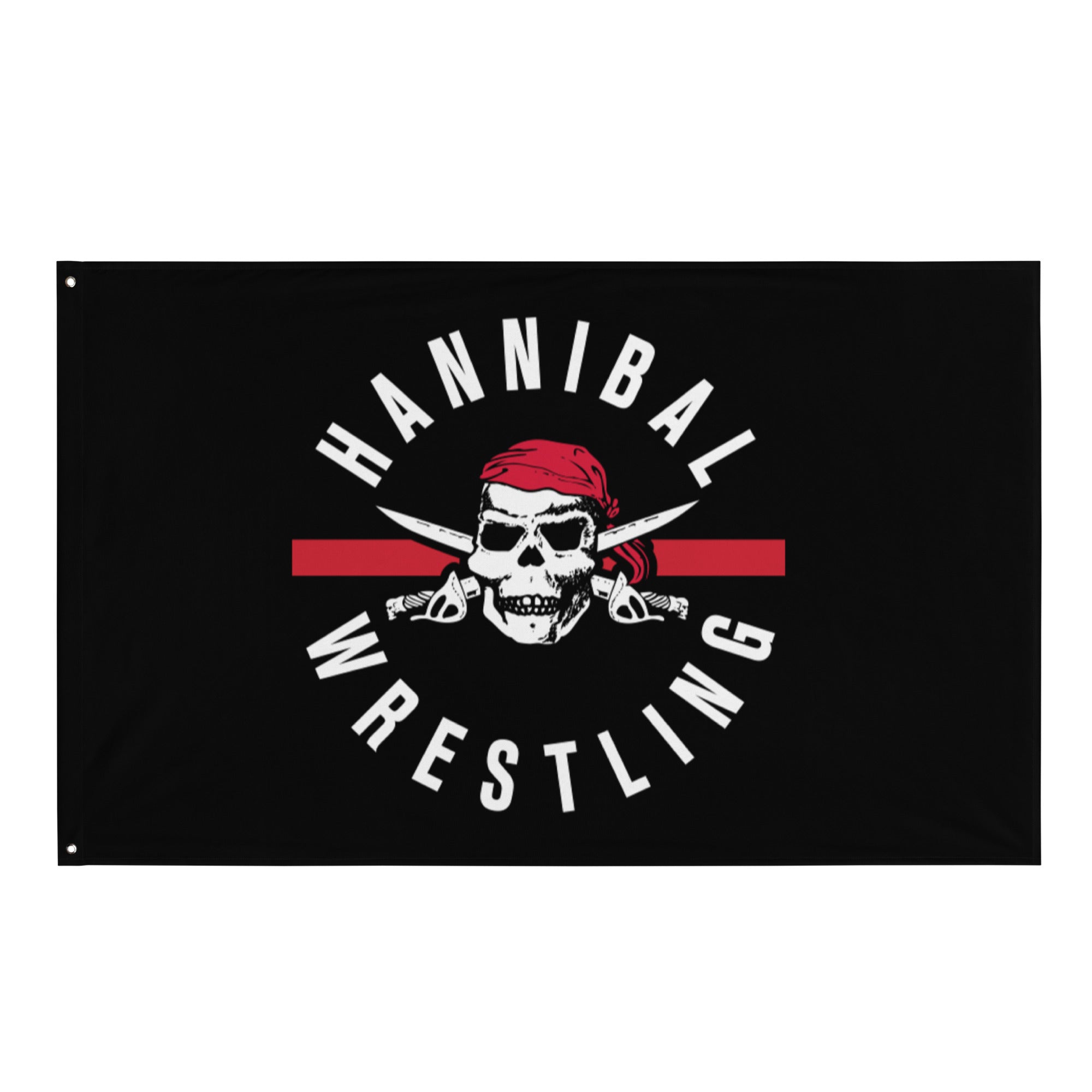 Hannibal Wrestling  All-Over Print Flag