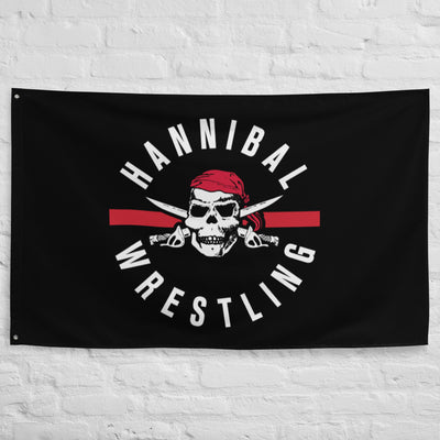 Hannibal Wrestling  All-Over Print Flag