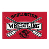Burlington HS Wrestling All-Over Print Flag