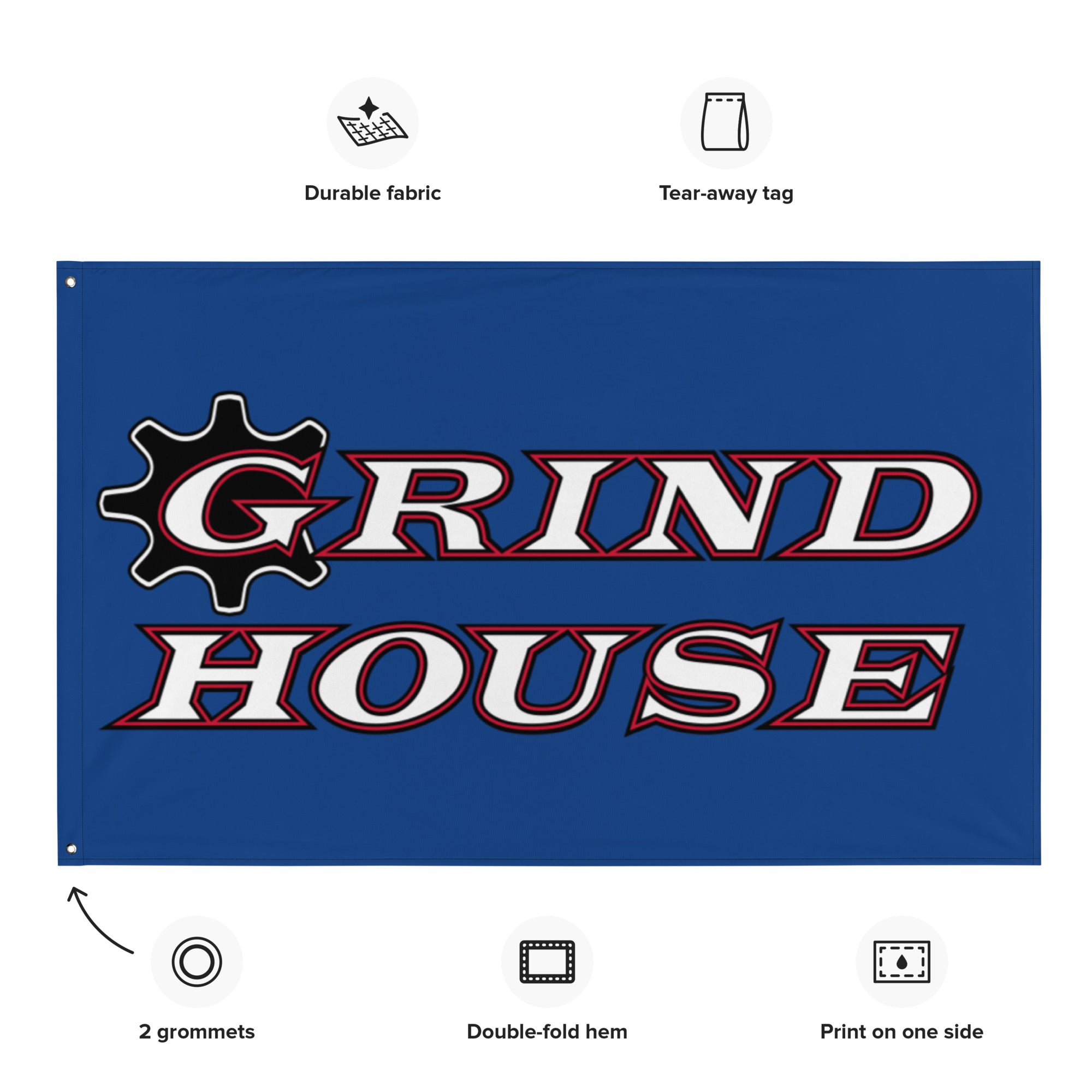 Team Grind House Flag