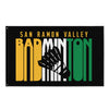 San Ramon Valley Badminton  Badminton  All-Over Print Flag