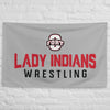 Fort Osage Wrestling Lady Indians  All-Over Print Flag