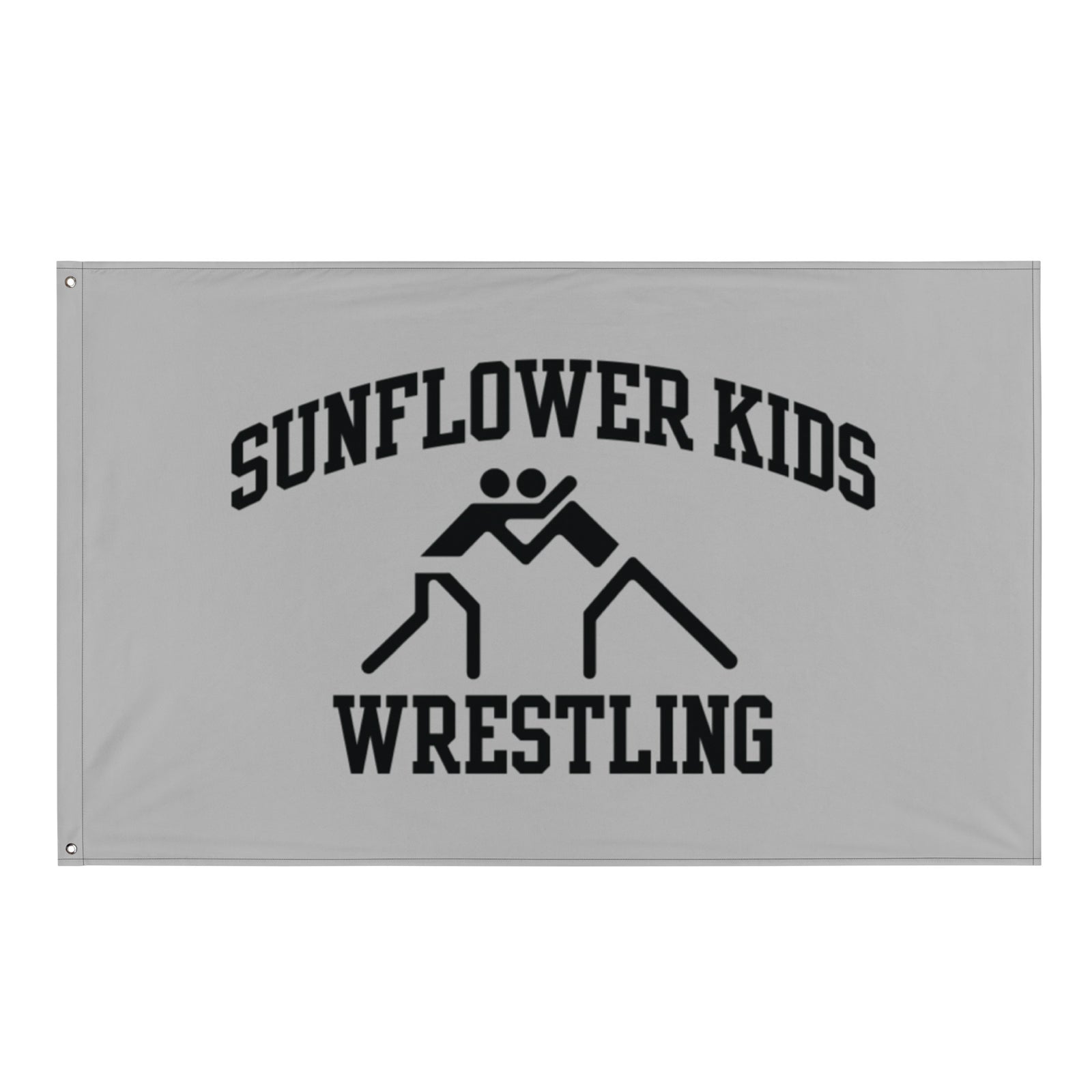 Sunflower Kids Wrestling Club All-Over Print Flag