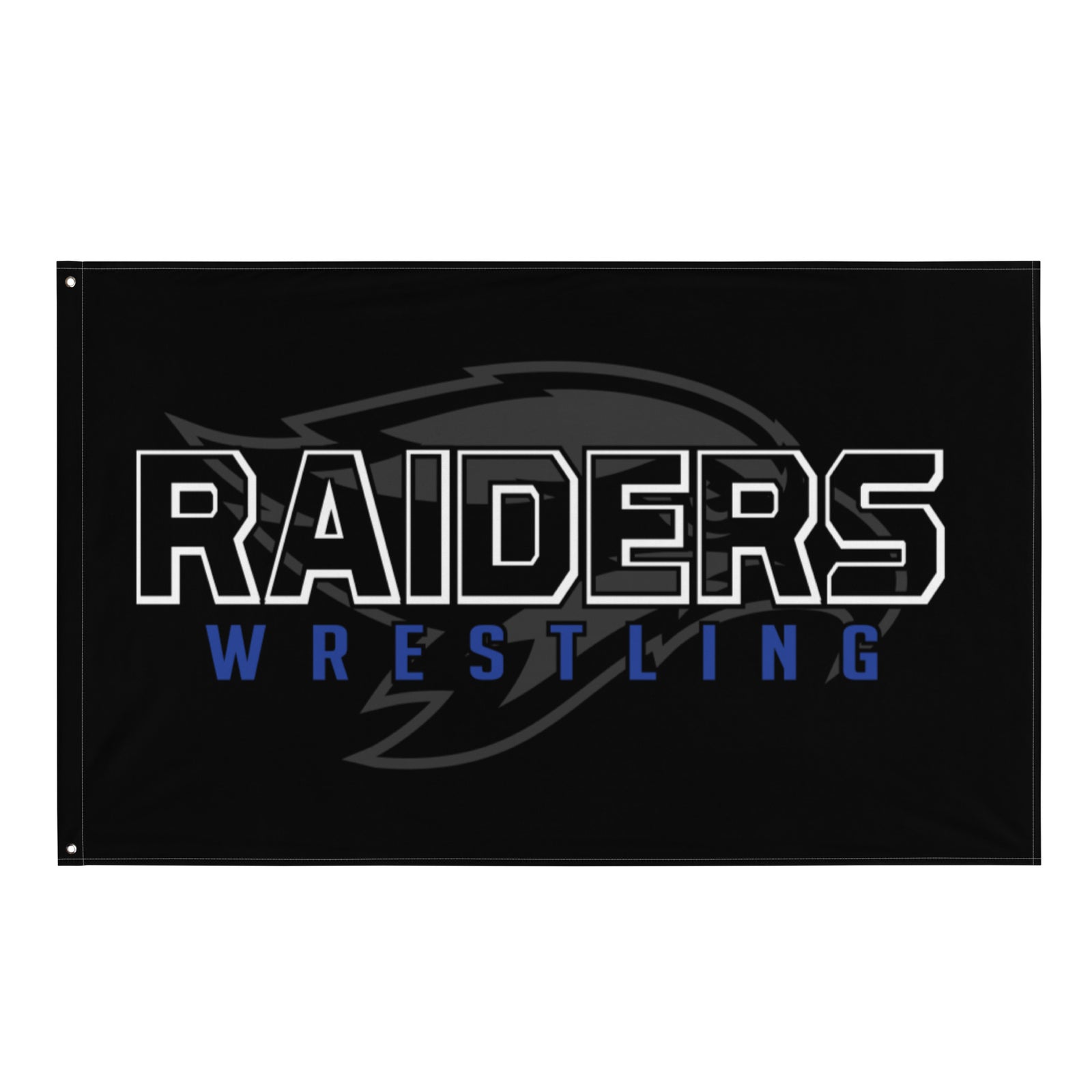 Leonardtown Wrestling  Black  All-Over Print Flag
