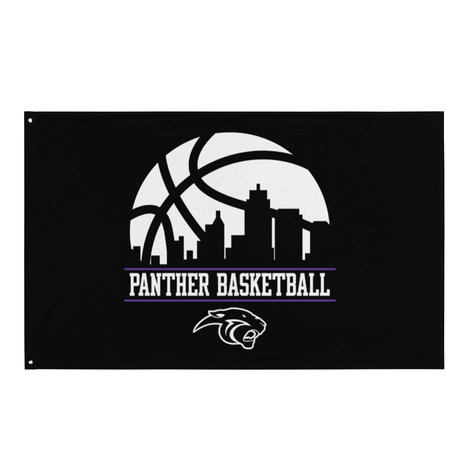 Park Hill South Basketball All-Over Print Flag