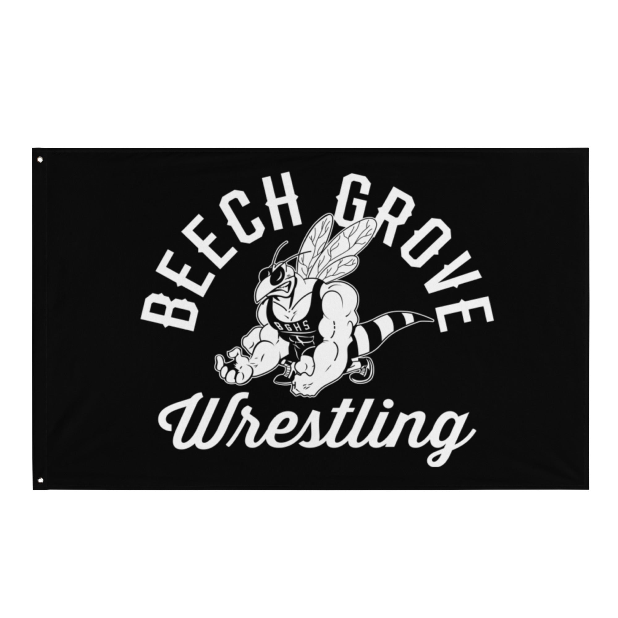 Beech Grove Wrestling All-Over Print Flag