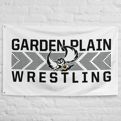 Garden Plain High School Wrestling All-Over Print Flag