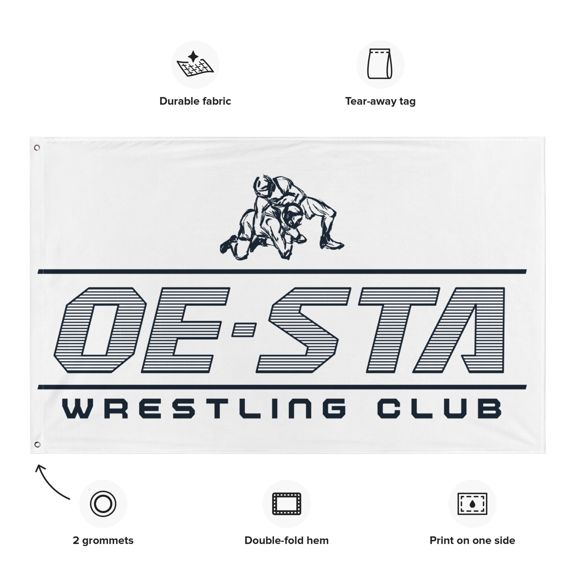 OE-STA Wrestling Club Flag