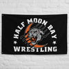Half Moon Bay Wrestling MASCOT All-Over Print Flag