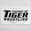 Fremont High School White All-Over Print Flag