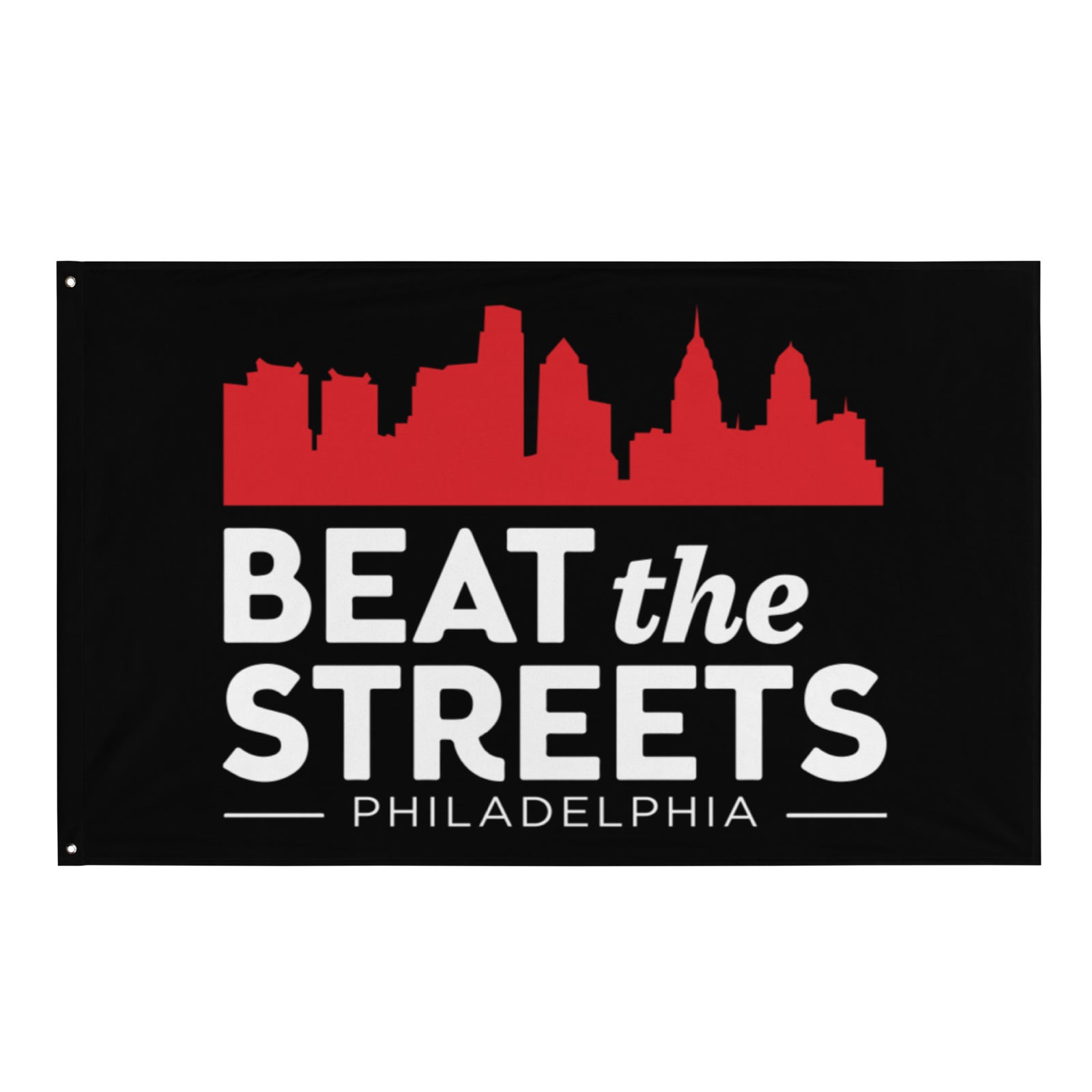 Beat the Streets Philadelphia All-Over Print Flag