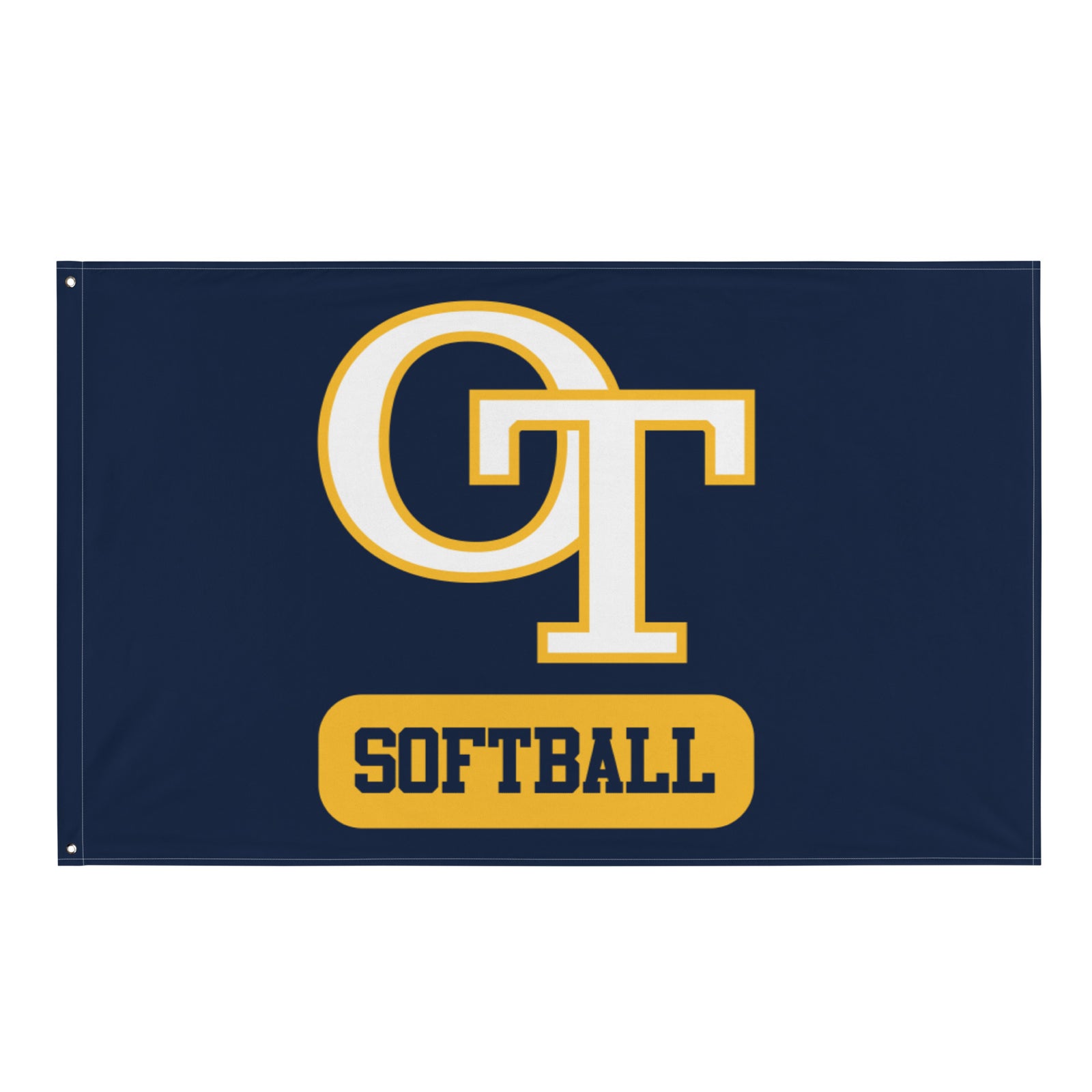 OT Baseball and Softball League - Softball All-Over Print Flag