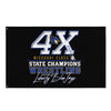 Liberty State Wrestling Champs Black Design  All-Over Print Flag