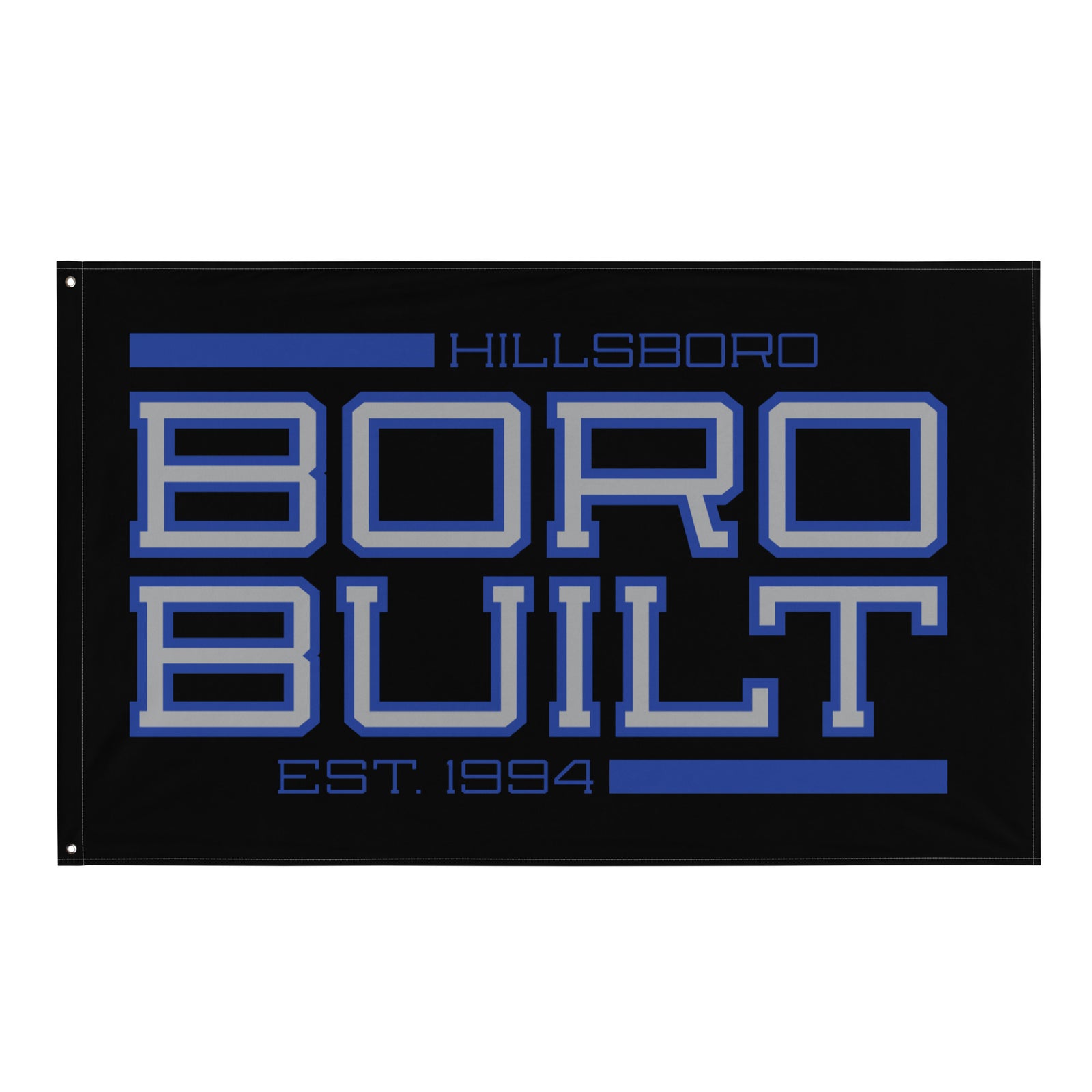 Hillsboro High School  Boro Built All-Over Print Flag