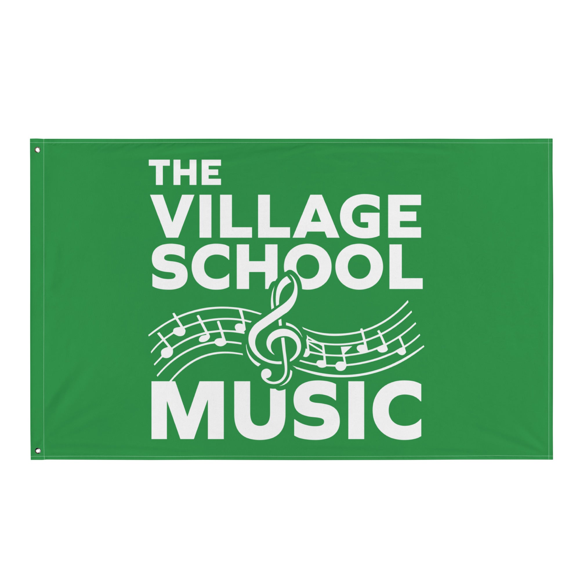 The Village School Music All-Over Print Flag