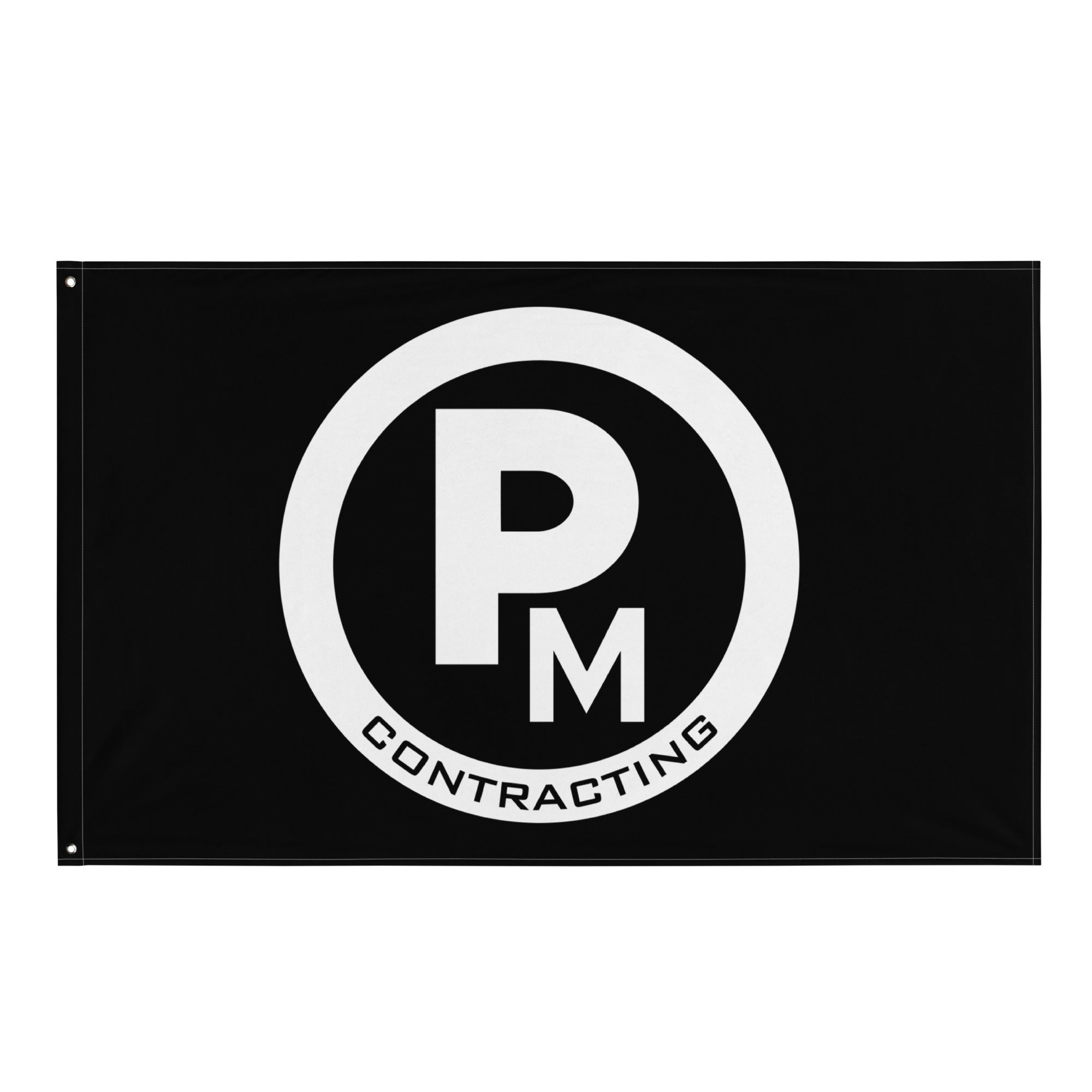 PM Contracting All-Over Print Flag