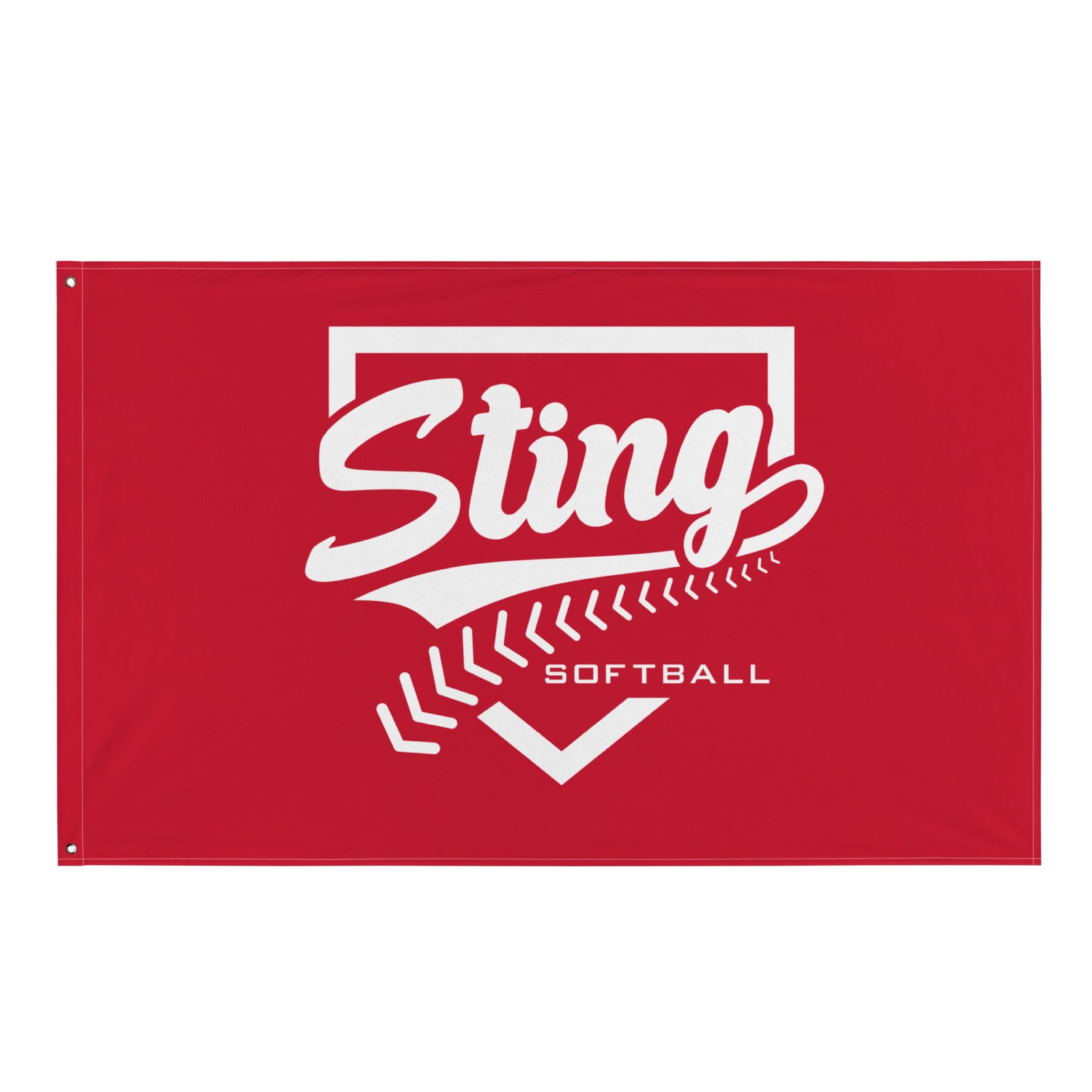 Sting Softball All-Over Print Flag