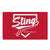Sting Softball All-Over Print Flag