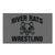 River Rats Wrestling  Grey All-Over Print Flag