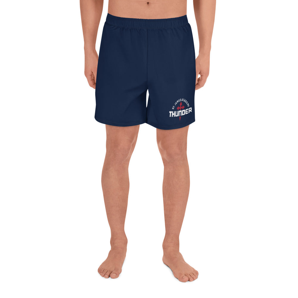 St. James Academy Men's Athletic Long Shorts