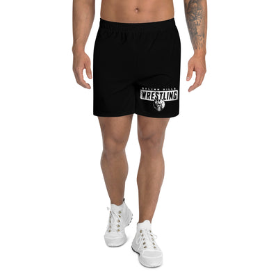 Sylvan Hills Track and Field All-Over Print Men’s Recycled Athletic Shorts