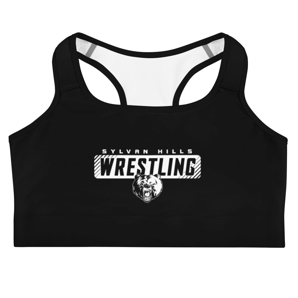 Sylvan Hills Track and Field All-Over Print Sports Bra