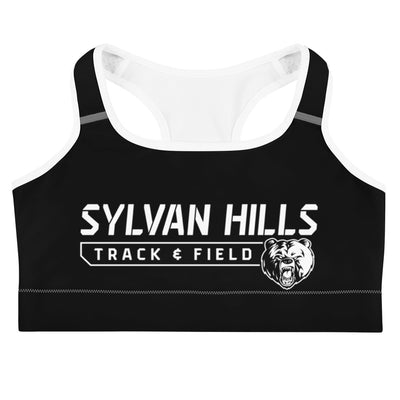 Sylvan Hills Track and Field All-Over Print Sports Bra