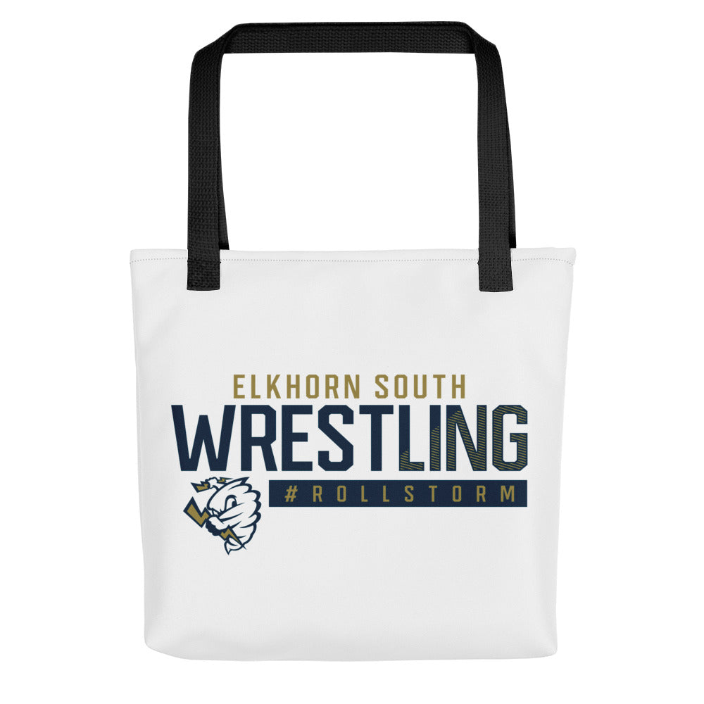 Elkhorn South Wrestling Tote bag