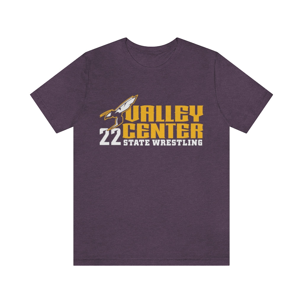 Valley Center State Unisex Jersey Short Sleeve Tee