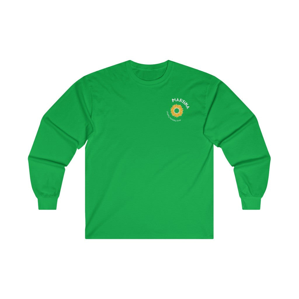 Martina 8 Herds Ultra Cotton Long Sleeve Tee