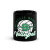 Smithville Volleyball Black Glossy Mug
