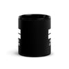 Bedrock Concrete Black Glossy Mug