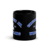 Crusader Jr. Wrestling 1 Black Glossy Mug