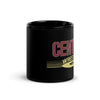 Keller Central Wrestling Black Glossy Mug