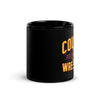 Oakton Wrestling Black Glossy Mug