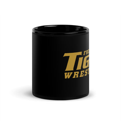 Fremont High School Black Glossy Mug