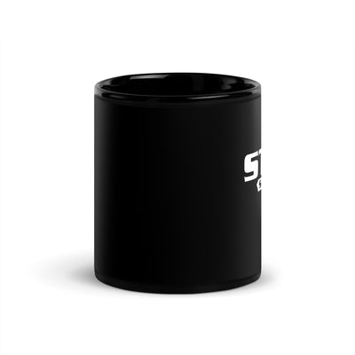 Sting Softball Black Glossy Mug