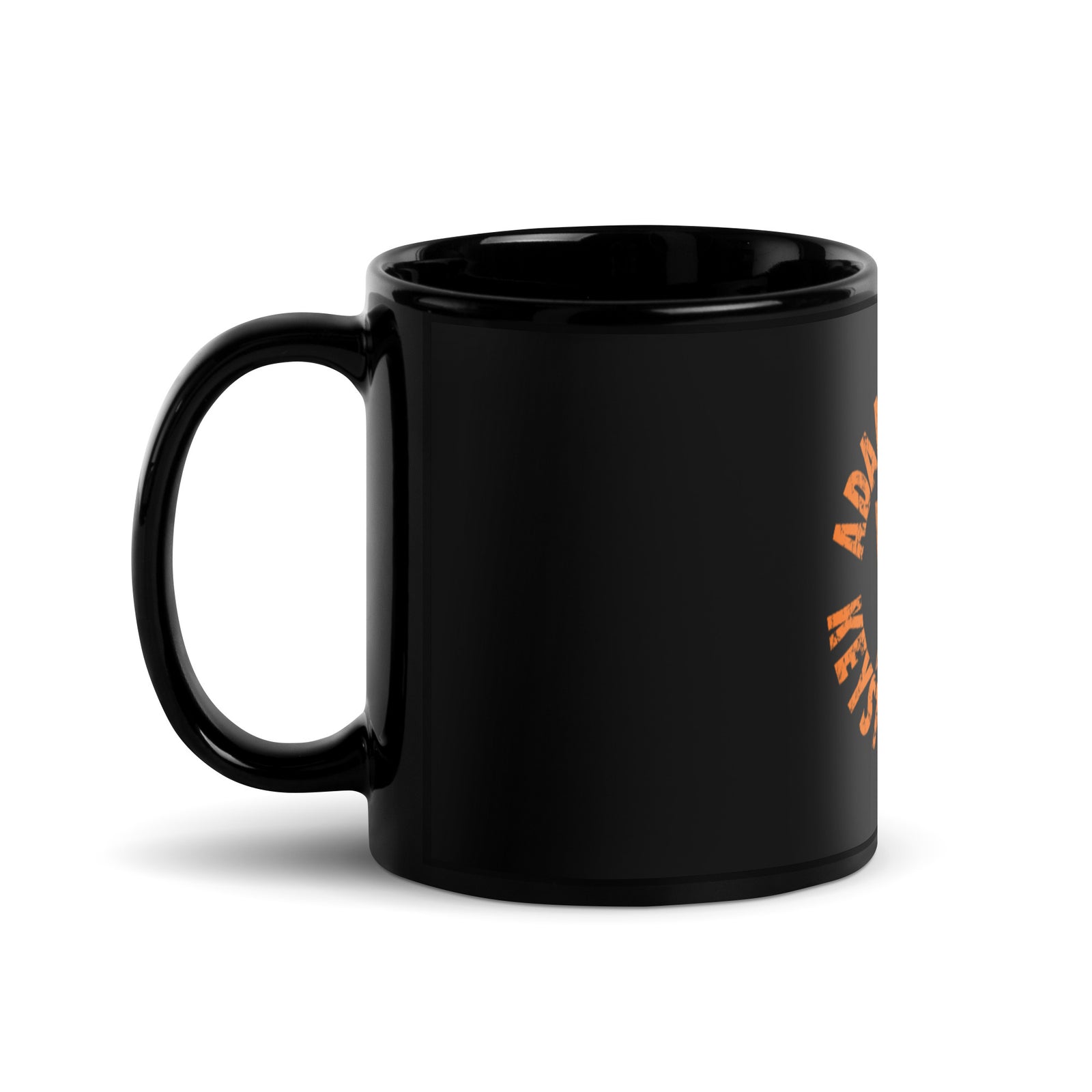 Keystone Stars Wrestling Club Black Glossy Mug