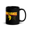 Trailhands Wrestling Club Black Glossy Mug